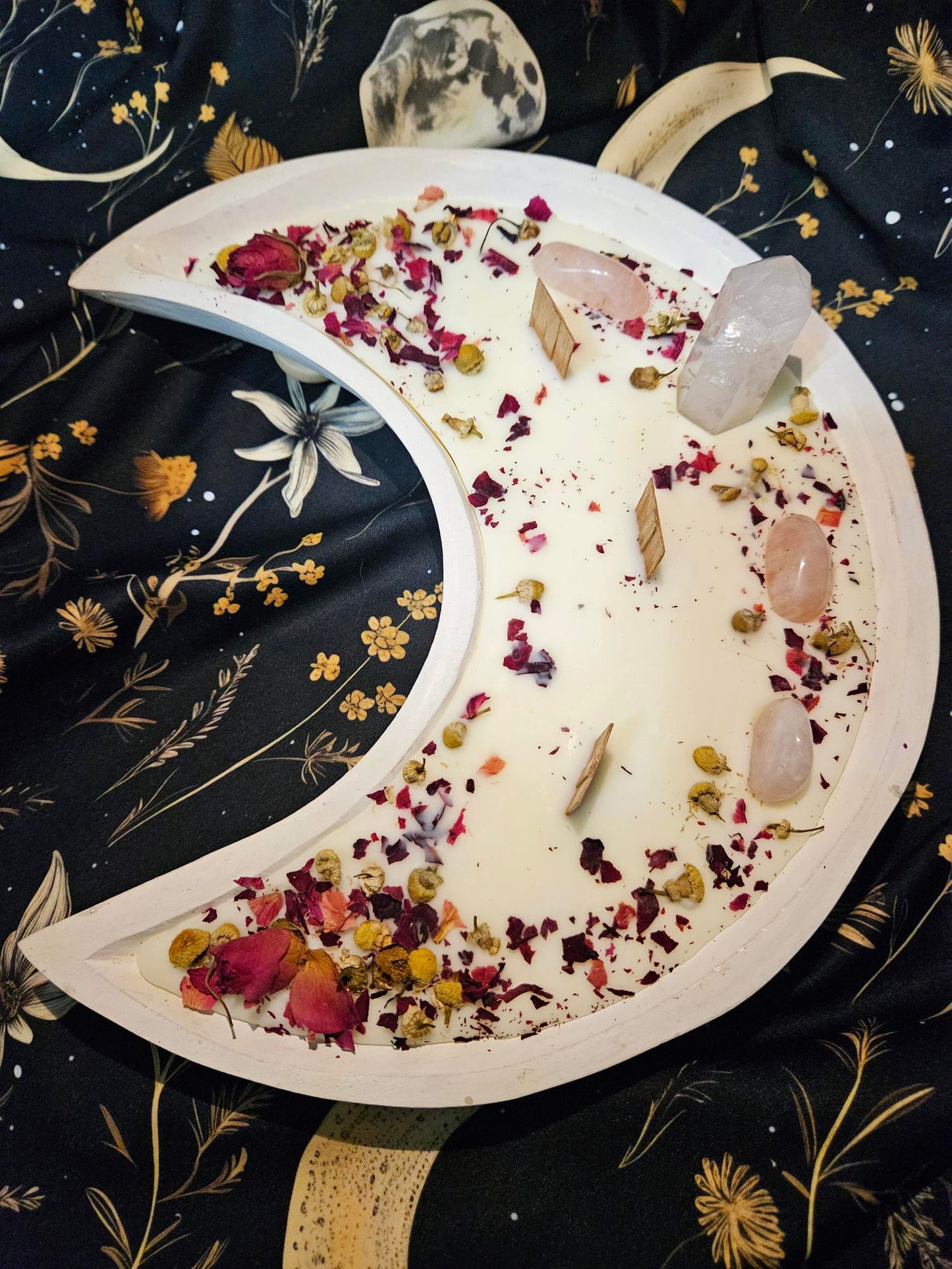 Moon Bowl Candle
